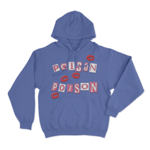 Poison Poison Hoodie Blue