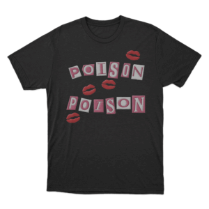 Poison Poison T Shirt Black