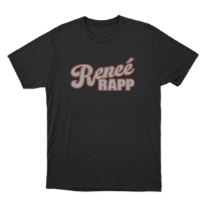Renee Rapp Script T Shirt Black 1