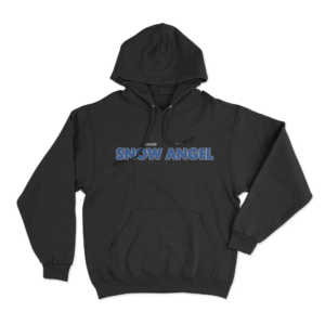 Snow Angel Hoodie Black