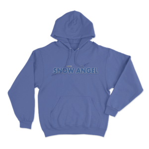Snow Angel Hoodie Blue