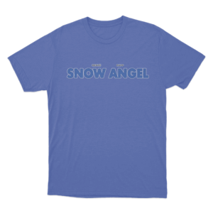 Snow Angel T Shirt Blue